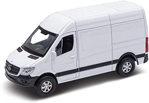 KiNSMART 2019 Mercedes-Benz Sprinter Cargo Van Weiß 1:48 O Maßstab Druckguss Metall Modell Spielzeug Auto mit Rückzugfunktion
