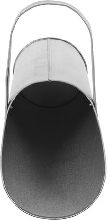 Artibetter Outil De Construction Chantier Seau Cendres Et Sable Avec Poignée Entonnoir Métallique Précis Pour Remplissage Béton Et Transport Matériaux Des Déchets Usage Polyvalent