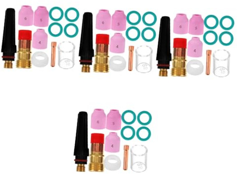 DOITOOL 4 Ensembles Ensemble d'écran kit de soudure chalumeau soudure amovible unité de climatisation recharge accessoires pour torches de soudage écran de soudage Acier inoxydable Silver