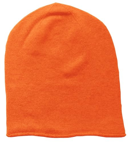 Mississhop Strickmütze Kaschmir Beanie Mütze Slouch/XXL Schal/Handschuhe Wolle Cashmere