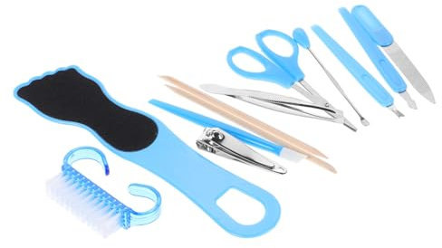 Beaupretty 1 Satz Satz Maniküre-Set callus remover nagelhautmesser Nagelzange fingernagelfeile nagelkliper nail files Zubehör für Pediküre Fuß abgestorbene Haut entfernen Pediküre-Peeling