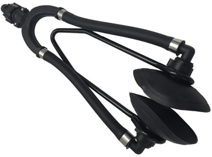 HDOYTXXM Fregadero de motor de barco de doble agua/rectangular, redondo/rectangular, juego de enjuague del motor