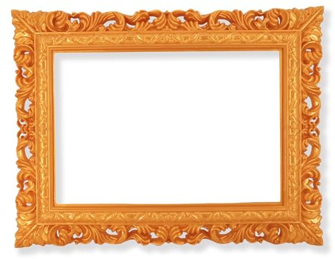 Selfie Posing Frame Photo Booth Prop Hen Wedding Party (Gold Rectangle) | Perfect party accessory