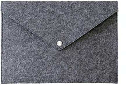 MENDUNER Dokumentväska ärmfodral Väska Tablet Filtväska för Resande Kontor Portfölj Hand 44x32cm (#1)