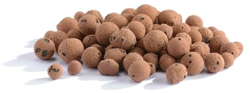 Artificielles.com - Billes d'argile en Sac de 50 L, Calage et Finition - dimhaut: H 50 cm - Couleur: Caramel