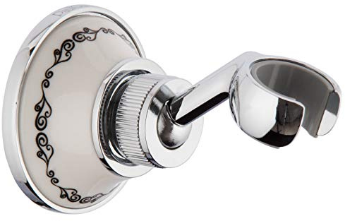 PaulGurkes Brausehalter Nostalgie Keramik Retro Keramik Landhausstil Halterung für Handbrausen
