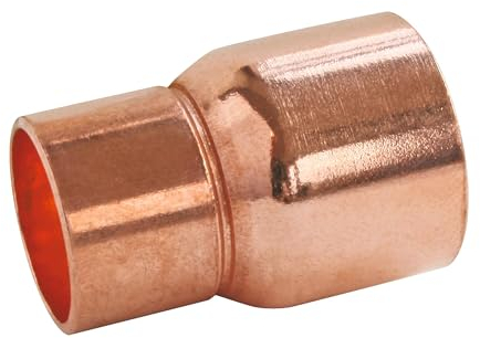 SOMATHERM FOR YOU, Raccord cuivre à souder manchon réduit double femelle Ø28-22, conforme NF, idéal pour plomberie et réseaux d'eau chaude/froide, installation sécurisée