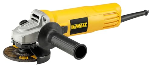 Dewalt 950 Watt Winkelschleifer DWE4117 (125mm, mit Sanftanlauf & Wiederanlaufschutz, für alle Standard-Trenn,- Schleif- und Schrupparbeiten, inkl. Schutzabdeckung, Zusatzhandgriff und Zubehör)