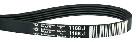 easyPART passend für EUROPART 1168 PJ 5 Poly-V-Riemen Antriebsriemen | Treibriemen, Keilrippenriemen, Rippenriemen, Waschmaschinen, 1168PJ5, 129077560, Kompatibel mit AEG, Electrolux, Juno