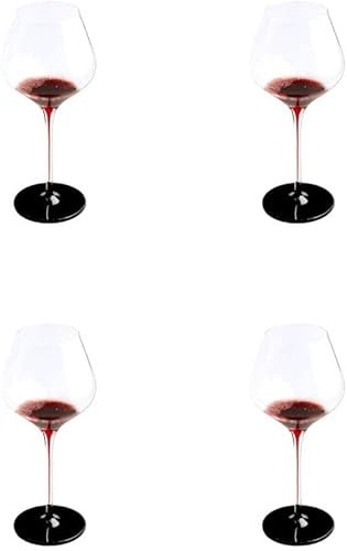 Habiba Weingläser Weingläser Strand Exquisites Rotweingläser-Set mit Weinbecher, großem Kelch, ideal für Patio-Glaswaren, 700 ml/23,6 Unzen Glaswaren Sauber