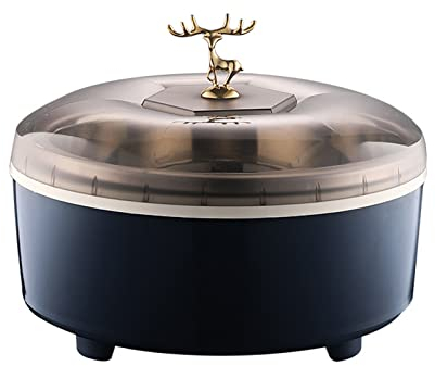 UGCER Máquina eléctrica de fermentación de Masa termostática de 5L para máquina de fermentación de Masa termostática para Natto, arroz, Vino, Fruta, fermentador de enzimas, Yogur (Blue)