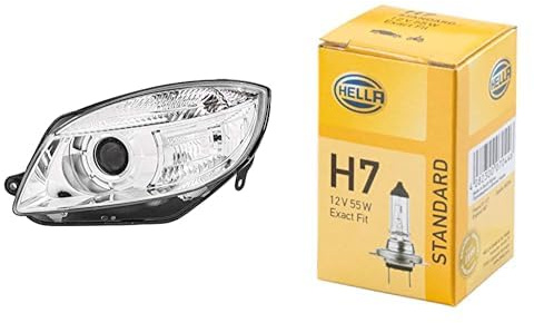 Hella 1EL 247 025-251 Doppelscheinwerfer/FF/Halogen-Hauptscheinwerfer Glühlampe - H7