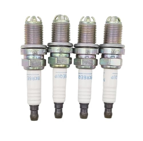 4PCS 3199 BKR6EQUP Normale Zündkerze Kompatibel Mit BMW E39 E46 E60 E53 X3 X5 320i 525i VW Passat Mini R50 R53 Audi A6 A8 Volvo S60 V70 Auto-Zündkerzen