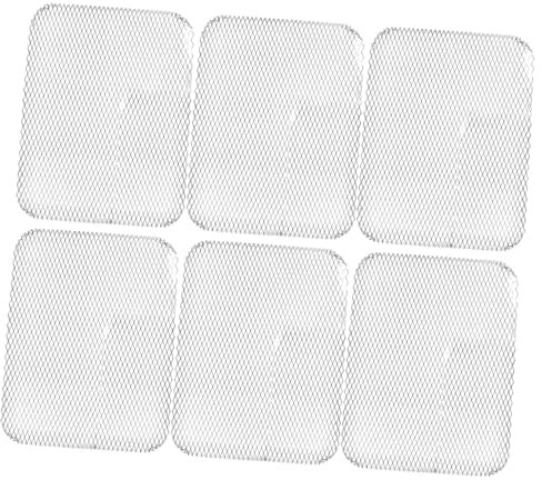 Toyvian 10stücke Einweg-grillsiebe Aus Aluminium Für Outdoor-Grill Rechteckige Grillmatte Hitzebeständige Grilleinlagen Für Grillen Und Backen