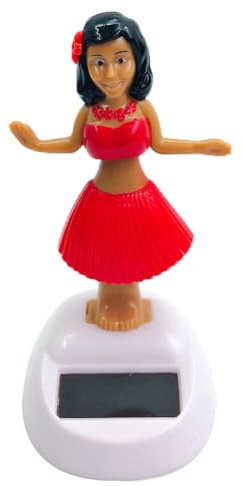 Solar Powered Dancing Figures Decoration - Solar Shaking Head Ornaments | Shaking Head Ornament | Bobble Heead Soll ar Powered Suitable for Car Dashboards, Offices Desks, Home Decor