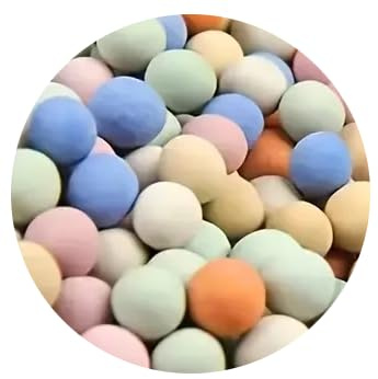 Rainbow Mineral Balls für Garnelen, Aquarium Mineralien Bälle