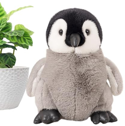 SVCEQZE Peluche de Pingüino | Muñeca Suave y Tierna | Figura de Pingüino Suave para Niños,Na Trening Bieganie Podroze Jogging Silownia Rower Wspinaczke