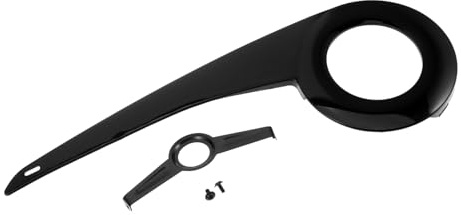 KICHOUSE Cykelkedjeskydd Metallkedjeskydd för Mountainbike Snabbmonterad Kedjehylsa med Skyddande Kedjehållare för Cykling Stilren Kedjeskydd för Bättre Kedjestabilitet och Långvarig