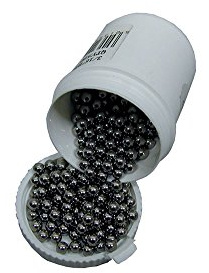 Weldtite 1/8 / 3.17 mm Case Hardened Metal Ball Bearings, Pack of 1000
