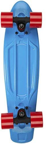 Dstreet Polyprop 3rd Gen Unisex Erwachsene Skateboard, Unisex – Erwachsene, Polyprop 3rd Gen, Blau (Blue/red)