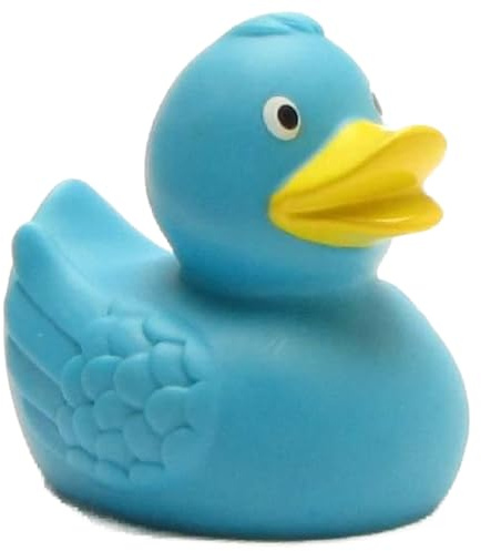 Patito de baño Azul Claro | Patito de Goma | Patito de Hule