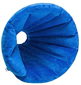 POPETPOP Aufblasbare Halskragen für Haustier Hunde Katzen Halskrause Nach Chirurgie Einstellbare Weiches Schutzkragen für Haustier