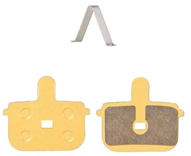 1 Pair Full-Metallic Disc Brake Pads Scooter Caliper Pads Compatible with Kugoo G-Booster Electric Scooter Replacements Parts