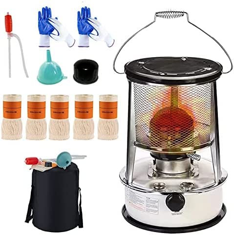 3000 W Petroleumofen für den Innenbereich, Petroleumheizung, mobile Heizung ohne Strom, tragbare Petroleumheizung für den Innenbereich, Campingheizung und effizientes Kochen, Petroleumofen,
