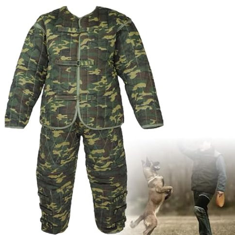 Professionelle Hundetraining Bite Resistant Full Bite Protection Suit, Training Military Dog Protective Clothing, Large Body Protection Police Dog Training Bite Suit Jacket