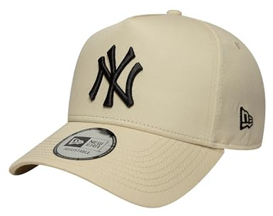New Era E-Frame snapback-keps – SIDEPATCH New York Yankees – en storlek beige