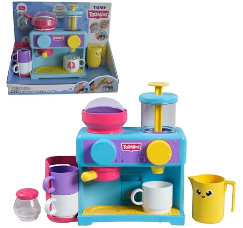 Bizak Kaffemaskin för badkar, Toomies, kreativ badleksak med skumglass och imitationsset från 18 månader (30693547)