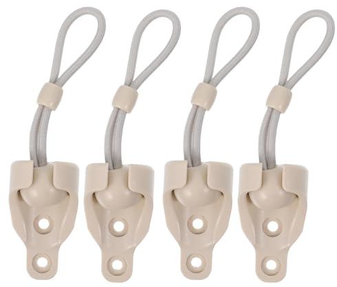 Sangles de fixation pour bâches | 4 fixations résistantes pour rideaux – fixations horizontales pour abris tentes terrasses jardin camping
