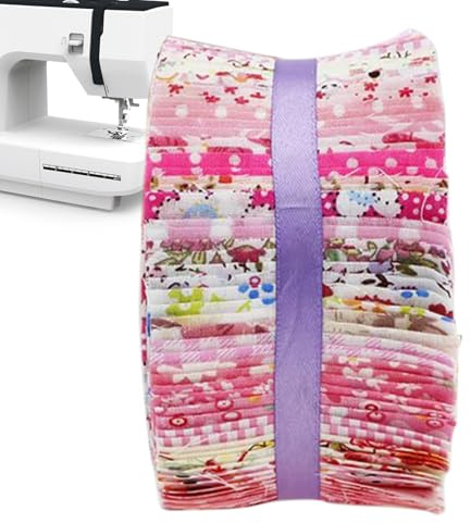 Jelly Roll Stoffstreifen, Vorgeschnittene Baumwollstreifen Bündel Für Handarbeiten, Nähzubehör Für Kissenbezüge Kleider Gehäkelte Taschen Puppenkleidung