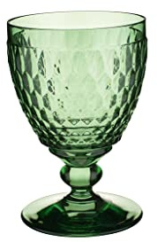Villeroy & Boch Boston Coloured Calice Acqua, 400 ml, Vetro Cristallo, Verde, 14.4 cm