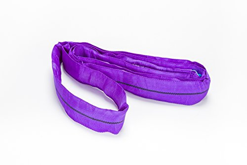 loadcare 71100010 1 x Câble de traction 1000 kg, Violet, 1 m