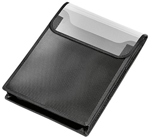 Veloflex 1442482 samlingslåda, häftlåda, samlarmapp, DIN A4, PP-folie, 40 mm fyllhöjd, svart