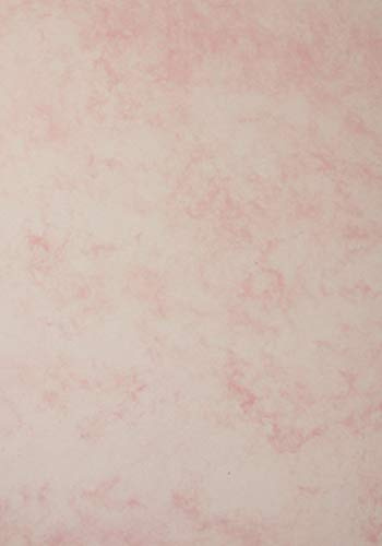 Parchment Paper Card - Pink Premium Marble Card 215gsm A4 50 Sheets