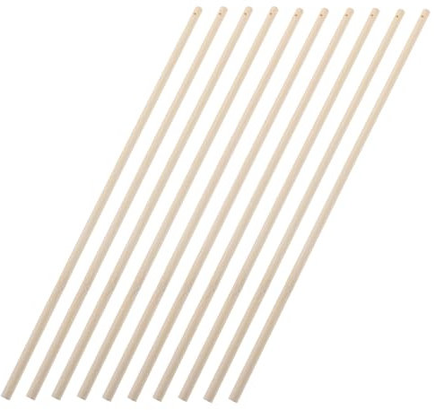 Angoily 10stücke Papierlaternenmast Aus Holz Zum Hängen Für Chinesische Und Papierlaternen Diy Bastelset Mit Stabilem Laternenstab Und Griff