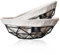 FRIHET Lot de 2 corbeilles à pain modernes 2 en 1 - Corbeille à fruits - Métal - Insert lavable en 100 % coton - Rondes - Noir - Panier de rangement - Taille 1 : diamètre 20 cm x hauteur 8 cm - Taille