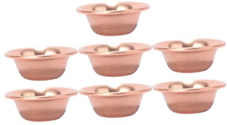 Alipis 7pcs Buddhism Bowl Tabletop Water Cup Decorative Offering Bowl for Yoga Meditation