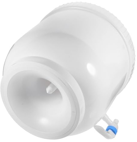 ABOOFAN Dispensador de Agua Portátil para Botella de 5l Grifo, Soporte Antideslizante de Plástico, Enchufe de Escritorio para Oficina y Exterior, Adecuado para Campamentos y Barbacoas