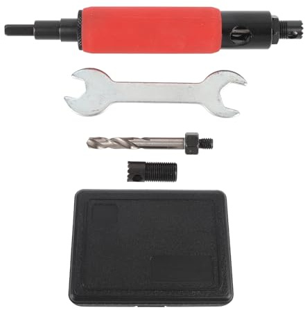 UADME Nietentfernungswerkzeugkit Blindnieten Bohrentferner mit 7/32 -Zoll -6 -mm -Kopf für 1/4in -Pneumatik -Elektrobohradapter -Adapter -Puller