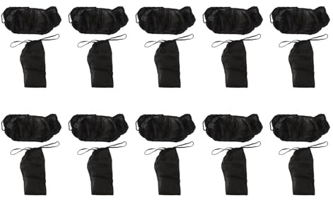 HPZIHUIT 10 ensembles de soutiens-gorge et culottes jetables, sous-vêtements et string, ensemble de sous-vêtements de sauna jetables pour spa, sauna, salon de beauté