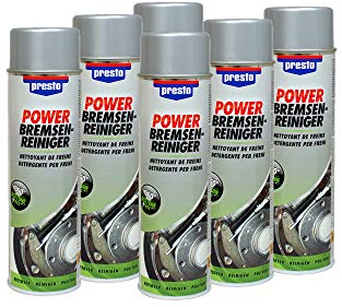 Presto Set: 6x Presto Power Bremsenreiniger - 500ml
