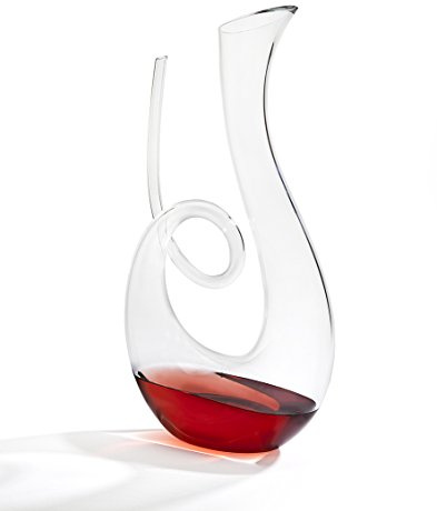 Godinger Wine Decanter, Crystal Wine Decanter Carafe, Wine Aerator, Wine Gifts
