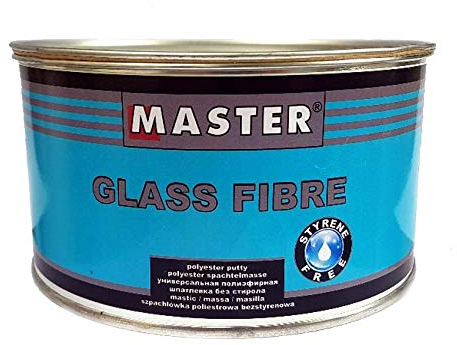 Troton SPACHTELMASSE 1,8 Kg GLASFASER STYROLFREI FIBERGLAS 1L SPACHTEL GFK FASERSPACHTEL