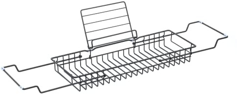 Badewannenhalter, Schwarz
