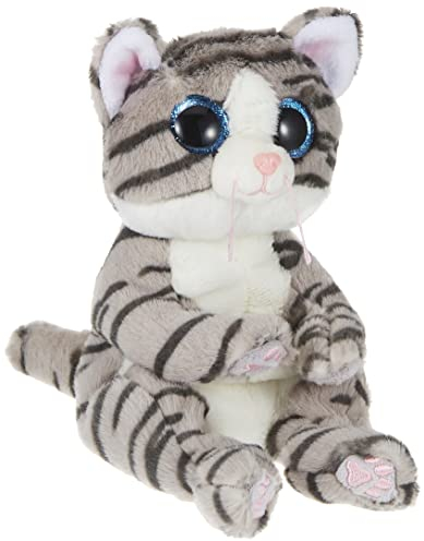 TY - Beanie Babies - Peluche Mitzi Le Chat 15 cm, Gris, TY40539