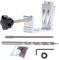 Kit de Plantilla para Agujeros de Bolsillo, Perforador Oblicuo para Carpintería, Localizador, Accesorios de Guía de Perforación de Madera, Kit de Plantilla de Bolsillo para Posicionador de Agujeros
