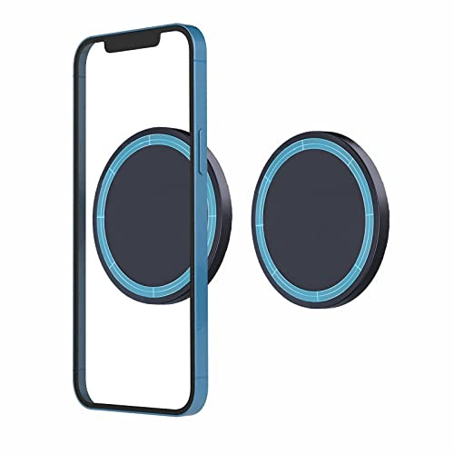 Magnetische Handyhalterung, kompatibel mit Magsafe-Autohalterung für iPhone 14, 13, 12 Pro Max, Mini Magsafe Hülle und alle Handys (2 Stück)